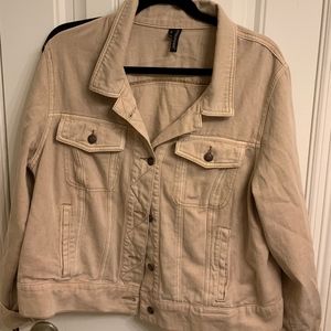 Tan Jean Jacket